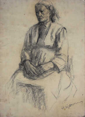 Трошин Николай Степанович. Портрет крестьянки